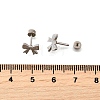 304 Stainless Steel Stud Earrings EJEW-H161-01P-F-5