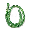 Natural Dyed White Jade Beads Strands G-M402-A01-04-4