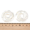 Natural White Shell Cabochons SSHEL-B006-05-4