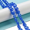 Natural Blue Agate Beads Strands G-NH0015-A01-01-2