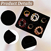 6 Grids Velvet Jewelry Display Trays ODIS-SP0002-24C-02-5