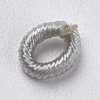 Polyester Cord Beads WOVE-K001-B24-1