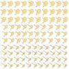 150Pcs 3 Size Brass Stud Earring Findings KK-ZZ0001-13G-1