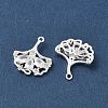 Brass Micro Pave Clear Cubic Zirconia Pendants KK-C168-03S-2
