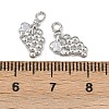 Fruit 304 Stainless Steel Charms STAS-H242-03P-07-3