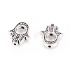 Tibetan Style Alloy Bead Frames LS-TIBEB-LF0265YKG-AS-FF-2