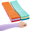 6Pcs 6 Colors Polyester Elastic Ribbing Fabric for Cuffs DIY-BC0006-53B-1