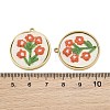 304 Stainless Steel & Embroidered Pendants SA-CBA1ED9-12G-3