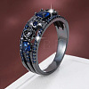 Alloy & Rhinestone Finger Rings FS-WG4F886-04-1