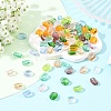 100Pcs 10 Styles Glass Imitation Austrian Crystal Beads GLAA-YW0005-64-4
