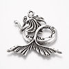 Tibetan Style Alloy Pendants X-PALLOY-F173-08AS-1