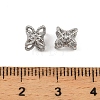 Brass Double Bead Caps KK-K374-23P-3