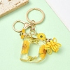 Resin & Alloy Enamel Keychain X1-KEYC-YW00134-04-1