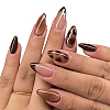 Leopard Print Plastic Full Cover Press On False Nails MRMJ-WH20008-24-9