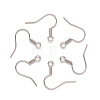 304 Stainless Steel Earring Hooks X-STAS-S111-002-2