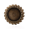 Adjustable Alloy & Iron Bezel Cup Ring Base with Rotatable Tray MAK-T012-11AB-2