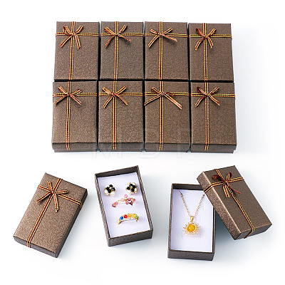 Cardboard Jewelry Set Packaging Boxes CON-TAC0008-03C-1