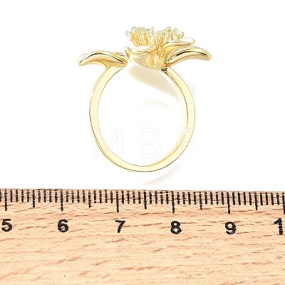 Barss Enamel Cuff Open Rings for Women KK-CBA1C83-01D-G-1