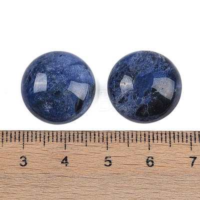 Natural Sodalite Cabochons G-T020-18mm-33-1