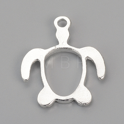 Alloy Open Back Bezel Pendants LS-PALLOY-R098-62S-1