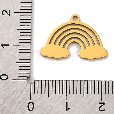 201 Stainless Steel Pendants STAS-U016-05G-1