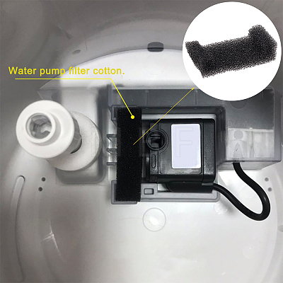 AHADEMAKER 30Pcs Sponge Filter for Cat Fountain Replacement AJEW-GA0004-41-1