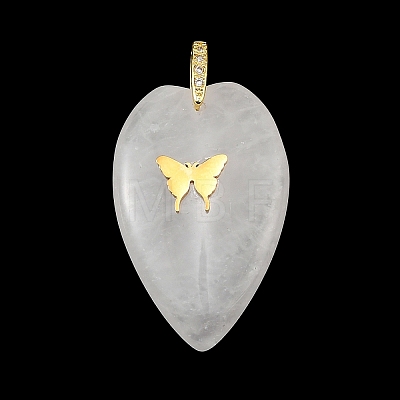 Natural & Synthetic Mixed Gemstone Pendants G-G470-02G-1