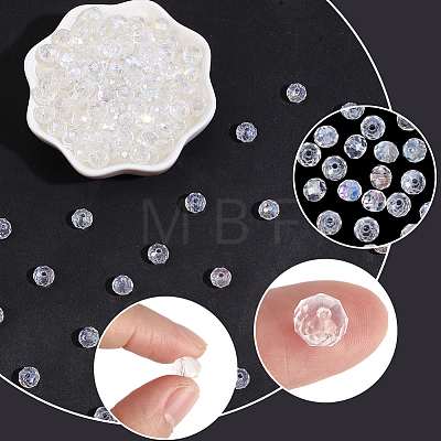 500Pcs Electroplate Glass Beads EGLA-PA0001-44C-01-1