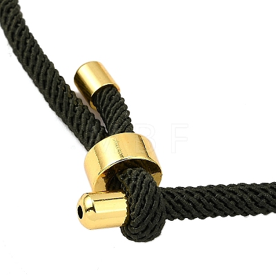 Braided Nylon Cord Bracelet Making MAK-A017-D03-22G-1