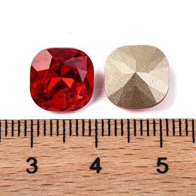 Glass Rhinestone Cabochons RGLA-A026-04B-227-1