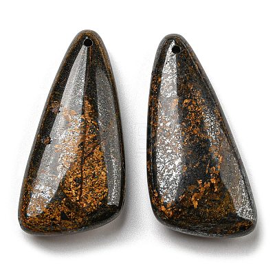 Natural Bronzite Pendants G-M405-09-04-1