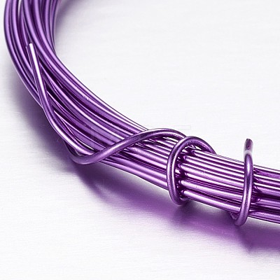 Round Aluminum Craft Wire AW-D009-1mm-10m-11-1