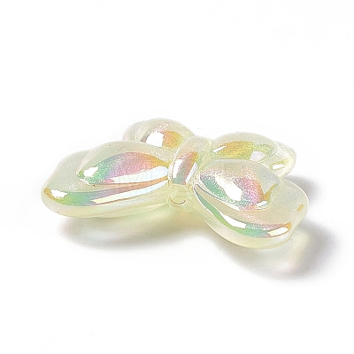 Opaque Acrylic Beads OACR-C009-02E-1