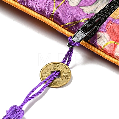 Chinese Style Floral Cloth Jewelry Storage Zipper Pouches AJEW-D063-01G-1