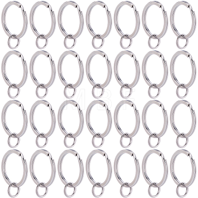316 Surgical Stainless Steel Split Key Rings STAS-BBC0008-20-1