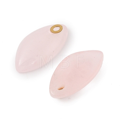 Natural Rose Quartz Pendants STAS-P380-80G-02-1