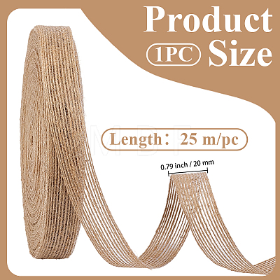 25M Jute Ribbon OCOR-CY0004-92-1