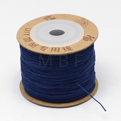 Nylon Chinese Knotting Cord NWIR-N003-0.6mm-05E-01-1