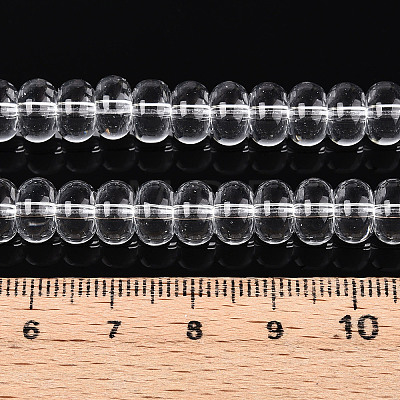 Transparent Glass Beads Strands GLAA-ZX008-8mm-19A-1