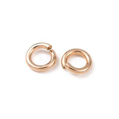 1/20 14K Gold Filled Open Jump Rings KK-G164-06G-03-1
