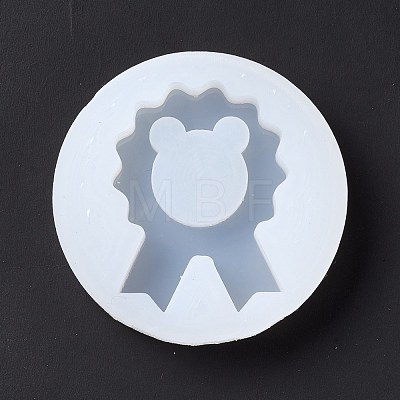 Bear'Head Medal Shaker Molds DIY-G050-06-1