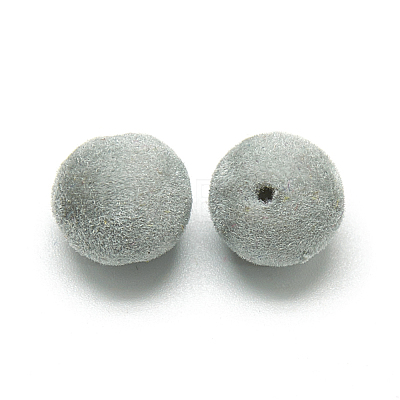 Flocky Acrylic Beads X-MACR-S270-10mm-13-1