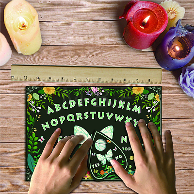 Pendulum Dowsing Divination Board Set DJEW-WH0324-014-1