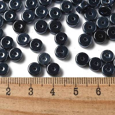 Opaque Colours Luster Glass Seed Beads SEED-E001-P3x6mm-A02-1