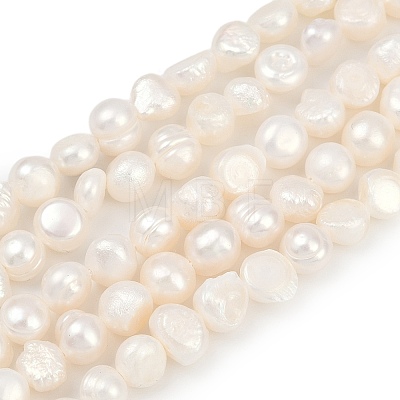 Natural Cultured Freshwater Pearl Beads Strands PEAR-P064-20B-02A-01-1