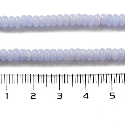 Synthetic Blue Lace Agate Beads Strands G-K343-C13-01-1