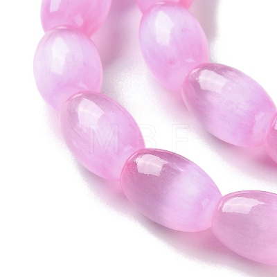 Macaron Color Natural Selenite Beads Strands G-B102-A01-05-1