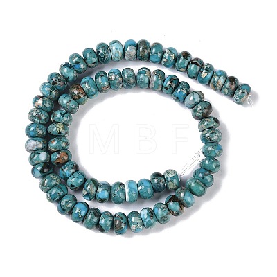 Dyed Synthetic Imperial Jasper Beads Strands G-P529-E01-A05-1