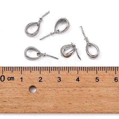 Brass Cup Pearl Peg Bails Pin Pendants X-KK-M156-02P-NR-1
