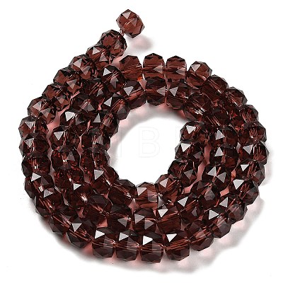 Transparent Glass Beads Strands EGLA-K071-01M-1